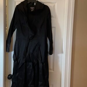 Terramina Black Hooded Coat